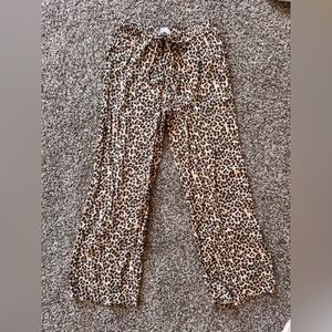 Sienna Sky Animal Print Wide Leg Pants